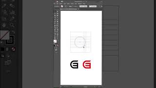GE Letter Logo Illustrator Tutorial - logodesigner #logodesigns #logodesigners #LetterLogo #monogram