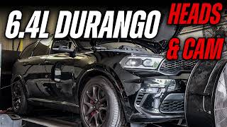 6.4L Durango with Heads & Cams on Dyno at #HHPracing