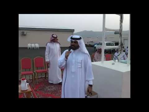 الشاعر منيع القرني والشاعر عبدالله بن صعبان