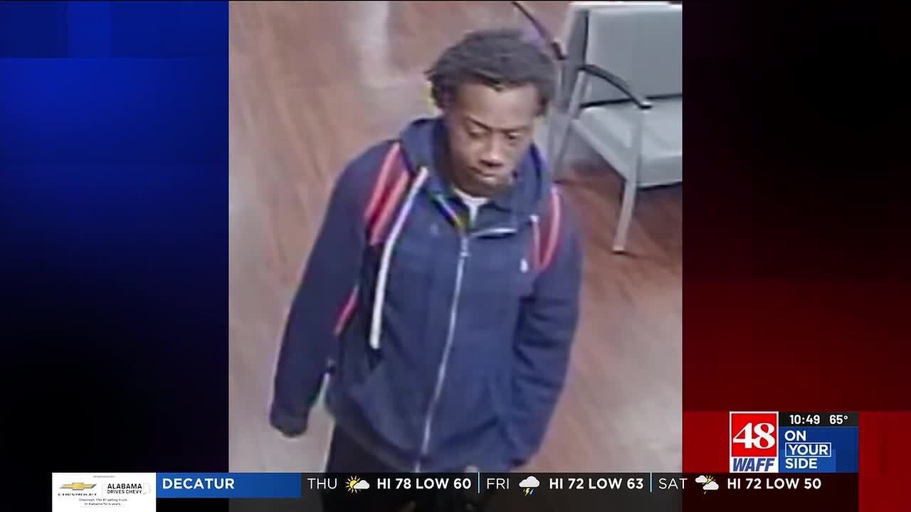 Huntsville-area Crime Stoppers searching for man accused of stealing ...