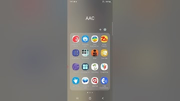 Android AAC apps on a Samsung Android phone
