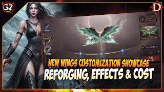 Wings Customization Is Here | Reforge System & Real Cost?