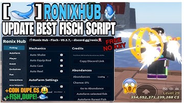 [UPD] Fisch Script GUI Pastebin | INFINITE COIN DUPE FAST AUTO FISH AUTO SELL *NO KEY*