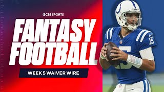 Fantasy Football Week 5 Waiver Wire: Expert advice on which targets to acquire for your team
