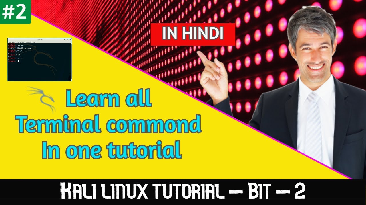 Terminal commands of kali linux / Part -2 /In Hindi 2020 - YouTube