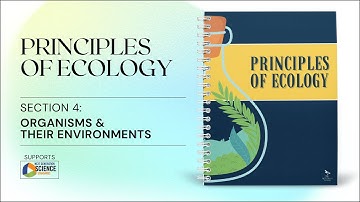 Principles of Ecology: Sec. 4: Organisms and their Environment