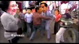 Video Lucu Joged Capres   Jokowi Goyang Bareng Prabowo