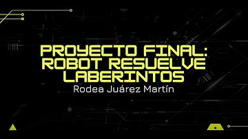 Proyecto Final - Robot Resuelve Laberinto