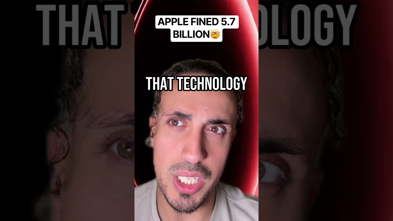 Apple Fined 5.7 Billion
