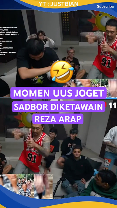 Moment kocak uus joget sadbor di ketawain reza arap 🤣 #marapthon #yb #kocak #komedi #shorts #memes