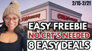 CVS COUPONING DEALS THIS WEEK 2/15-2/21: EASY FREEBIE: 8 CHEAP DEALS screenshot 1