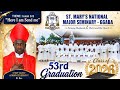 St. Mary's National Seminary Ggaba 53rd Graduation and commissioning Ceremony  21st May 2026