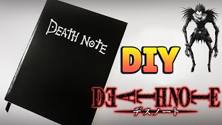 DIY: COMO FAZER UM CADERNO DEATH NOTE   #diyanime #diycaderno