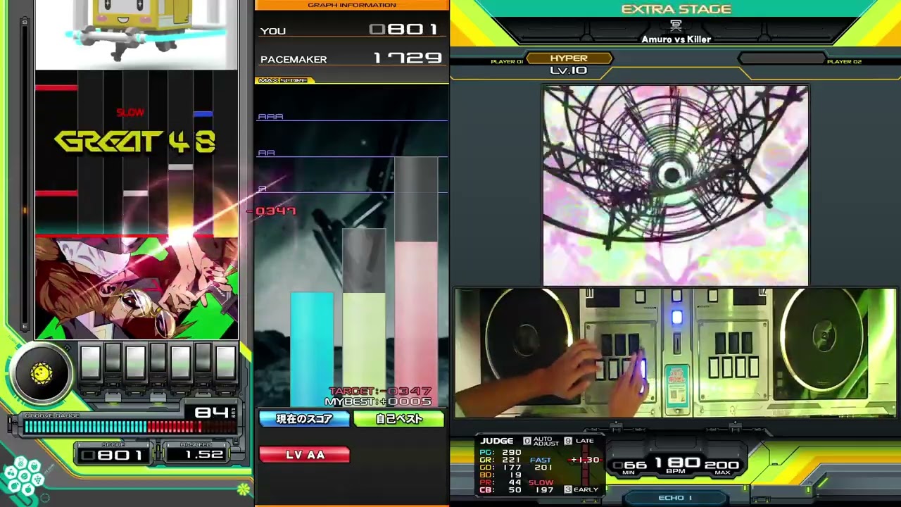 beatmania IIDX 冥 タオル beatmania IIDX】冥 / Amuro vs Killer - YouTube