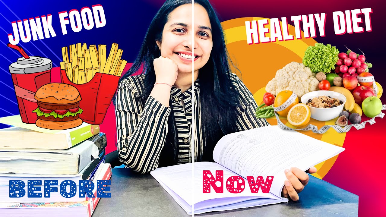 I completely changed my Diet for my Prelims Exam 🍑🍒🍊🍎🥭 YouTube
