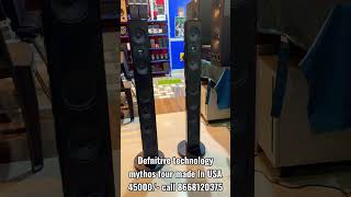 Definitive technology mythos four made in USA call 8668120374 #speaker #usa #hometheatre #trending