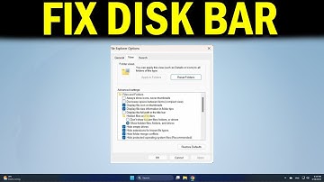 How To Fix Disk Space Bar Missing in This PC of Windows 11