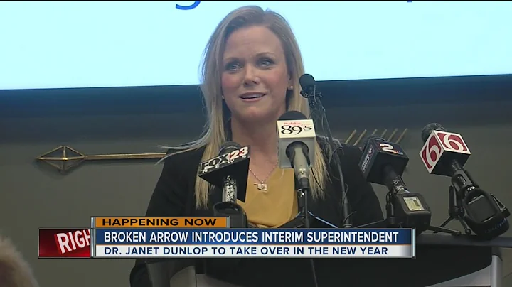 Broken Arrow introduces interim superintendent, Dr...