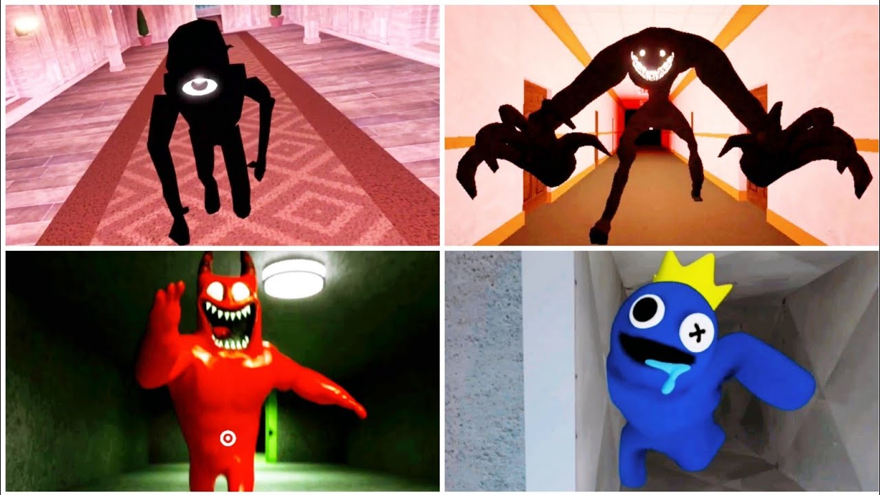 Chase Battle | Doors - Apeirophobia - Rainbow Friends - Garten Of Banban 3