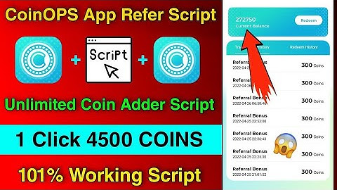 🔥CoinOPS Refer Bypass Script | CoinOPS App Coin Adder Script | Coin OPS App live Proof ||