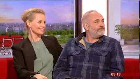 The Bridge Sofia Helin Kim Bodnia Interview BBC Br...