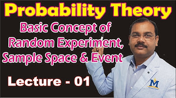 Probability Theory – Concept of Random Experiment, Sample Space and Event in Hindi