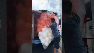 Loading for our next job #balloon #diy #howto #diy #party