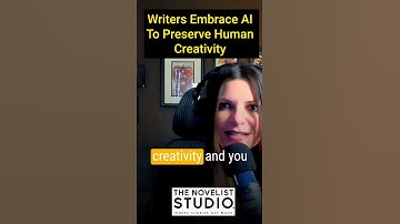 Writers Embrace AI to Preserve Human Creativity #shorts #authortube