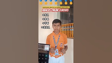 Abacus 2/3 Digits Addition & Subtraction Video #maths #education #kids #amazing #study #skills