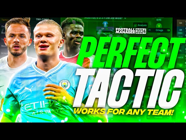 FM24 PERFECT TACTIC ZERO LOSES (97% WIN RATE) - FM24 Tactics