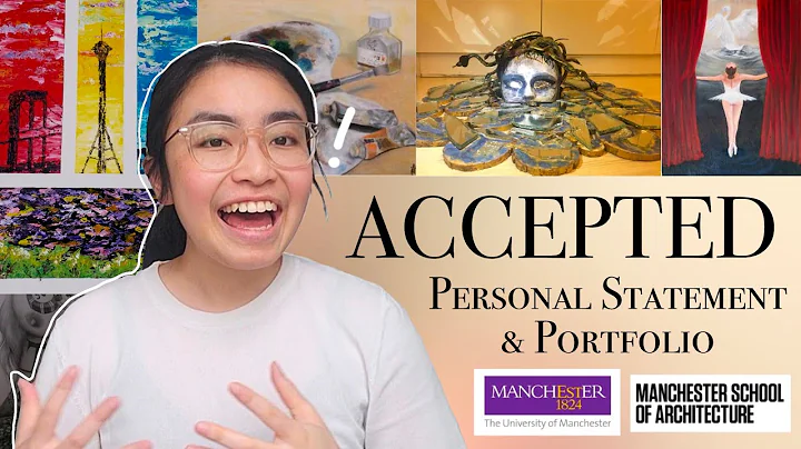 My ACCEPTED Architecture University Portfolio and Personal Statement | University of Manchester