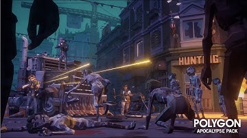 Unity Asset Review - POLYGON Apocalypse  Low Poly 3D Art by Synty