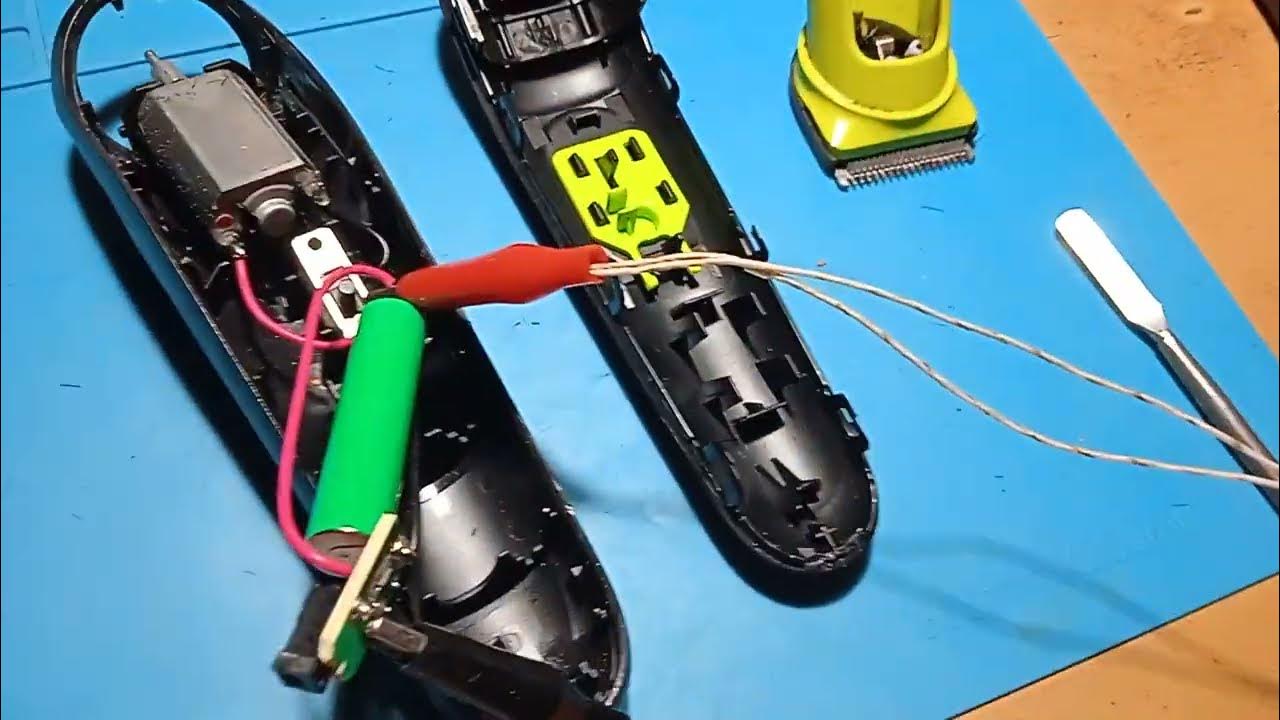 Как разобрать машинку для стрижки braun Триммер Braun 5513, не включается, не заряжается. - YouTube