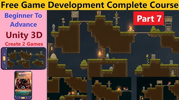 Learn To Create Basic 2d Platform Game In Unity /Creating & Integrating Dynamic Animations: / Part 7