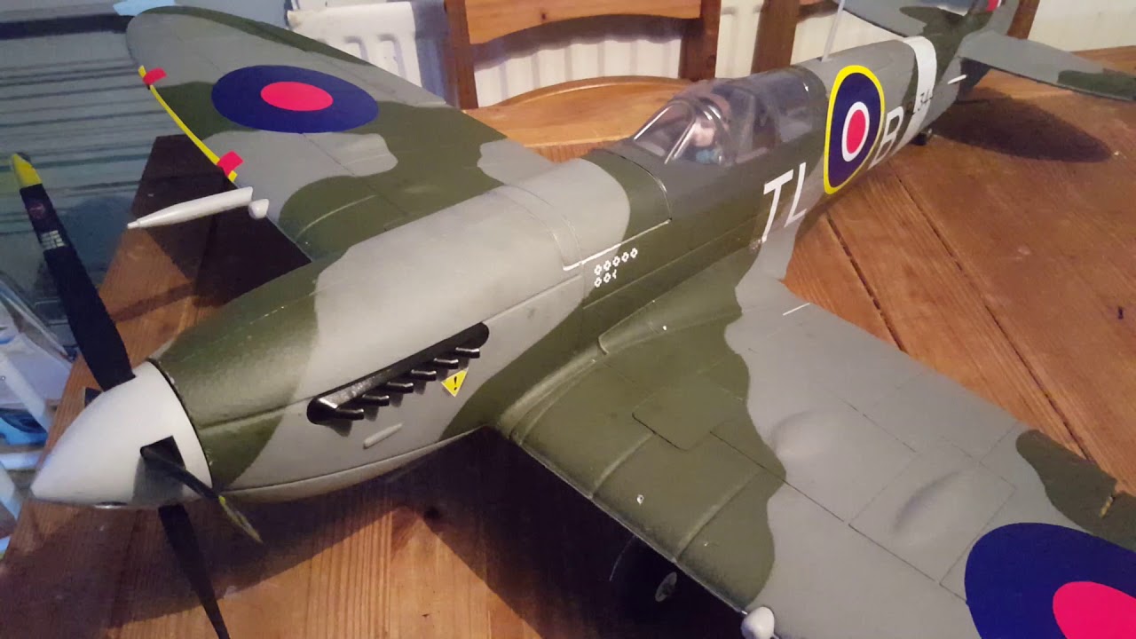 Dynam spitfire v2 1200mm reveiw YouTube