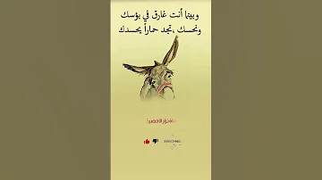 بينما انت غارق في بؤسك 