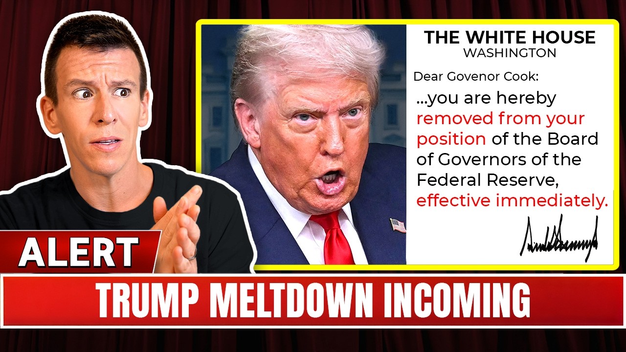 Why People Are Freaking Out About Trump Firing Lisa Cook & These New Lawsuits