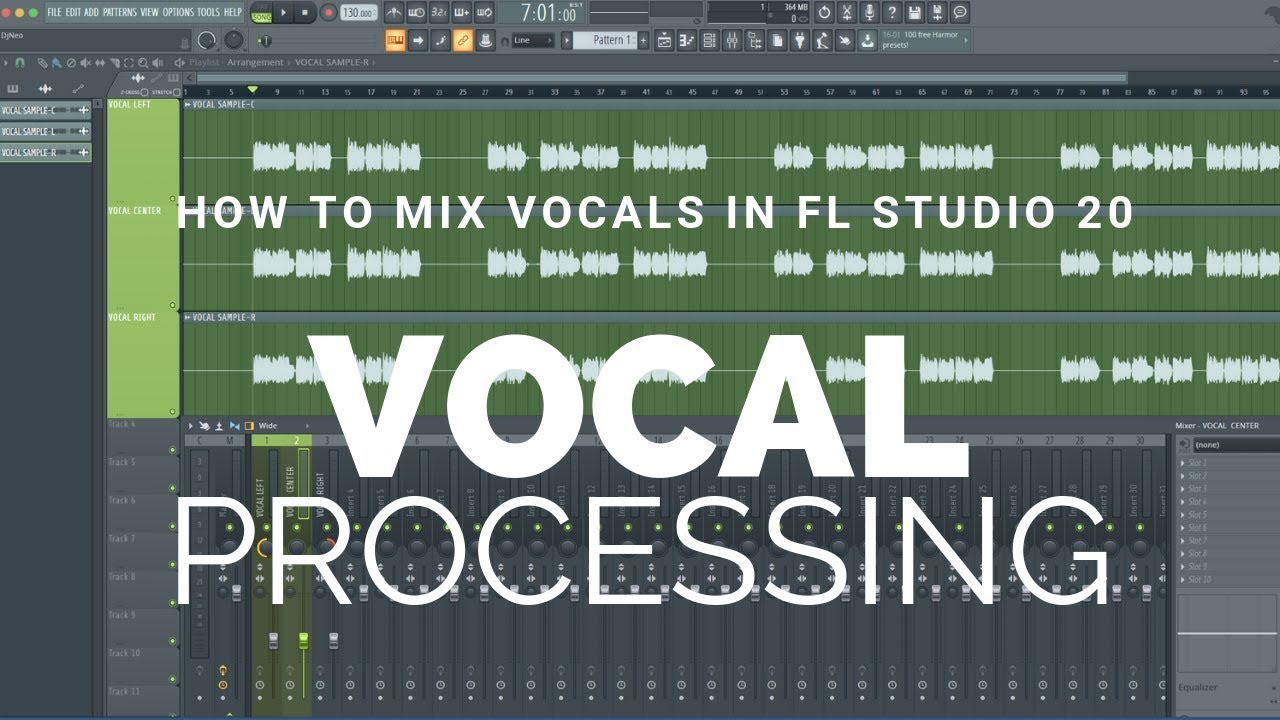 How To Mix any Vocals - Hindi FL Studio 20 Tutorial - YouTube