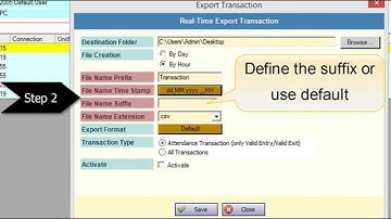xPortal2005 Real Time Export Guide