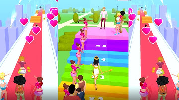 👗💍💟  NOOB vs PRO vs HACKER in Makeover Run 💋👰🎈 Game Videos For Android IOS 2021 All Levels