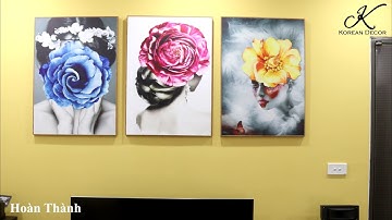Cách treo tranh Canvas nhanh nhất - Koreandecor.vn