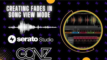 Fades in Song View using Serato Studio #seratostudio