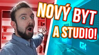 NOVÝ BYT A STUDIO! (ZASE) | Vlog_37