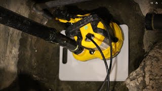 My New DeWalt Sump Pump Is Installed!