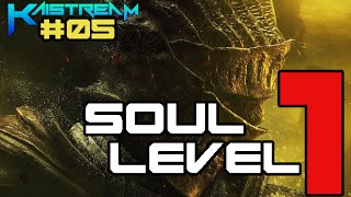 KaiStream | Dark Souls III - Desafio Soul Level 1 #05 - A face da derrota