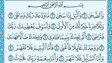 تلاوة مؤثرة امام الحرم النبوي سورة الضحى - الشيخ علي الحذيفي www.qoranet.net