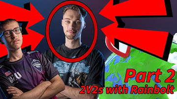 GeoGuessr Ranked 2v2s with Rainbolt Part 2