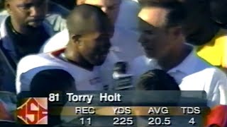 Classic Performances: Torry Holt's 4 TD game vs. Clemson (1998)