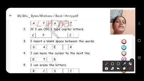 Class I Computer 21-11-2020 by Ms Poonam Singh