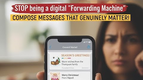 Don’t Make This WhatsApp Mistake 😔 | A Forward with Someone Else’s Name = Instant Disconnect